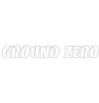 Ground Zero sticker outline 800x100mm image