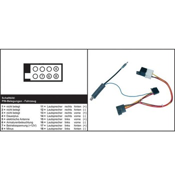 AIV Autoradio adapteri - SKODA Fabia / VW image