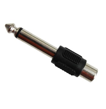 AIV Jakki-liitin 6,30 mm / Rca-pistoke - Mono kuva