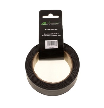 FOUR Connect 4-ST3BL19 shrink tube,  2:1 Black 19mm 3m image