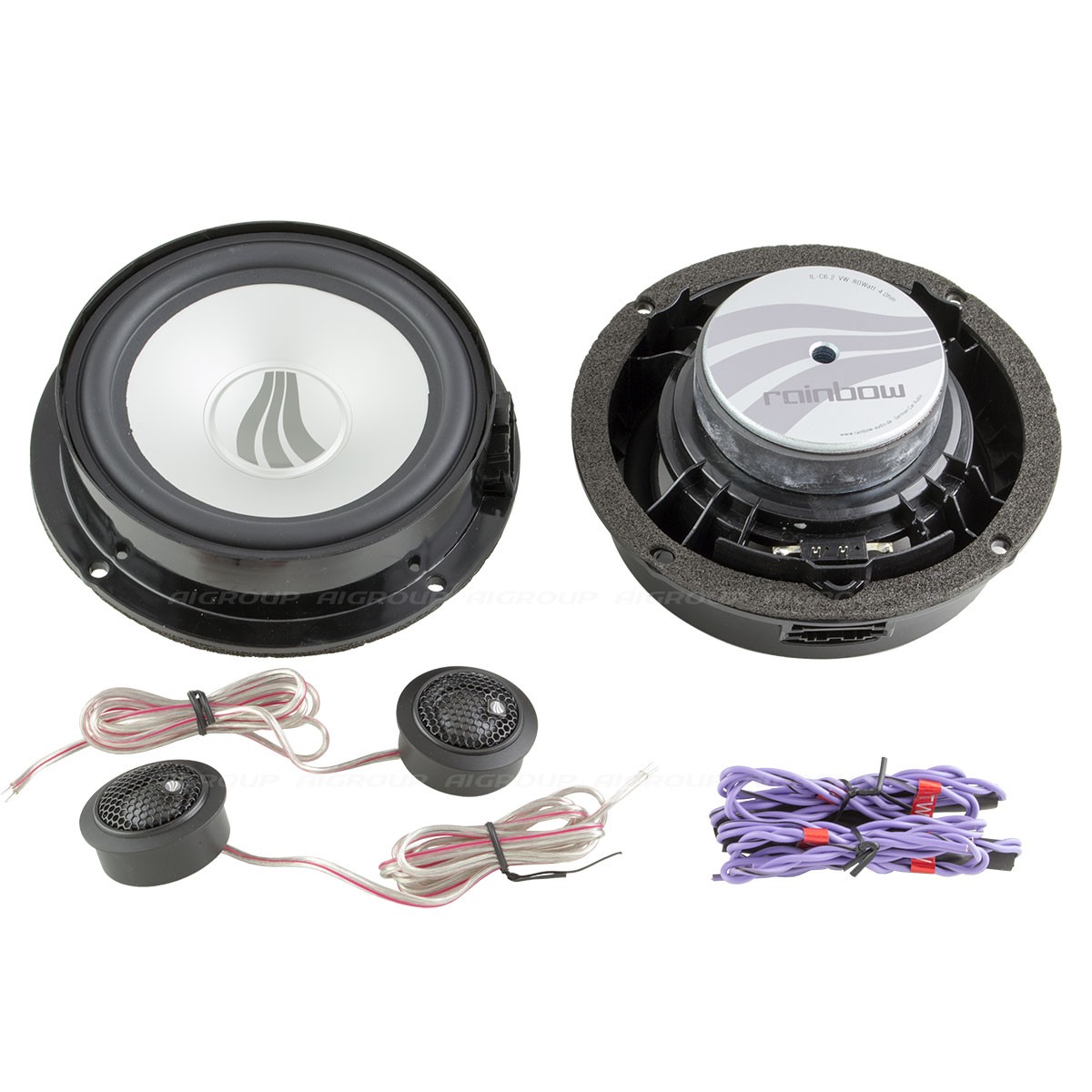 ELAC Debut 2.0 Haut-Parleur Central C6.2 - Enceinte 2 Voies Pour Home Cinéma Et Musique