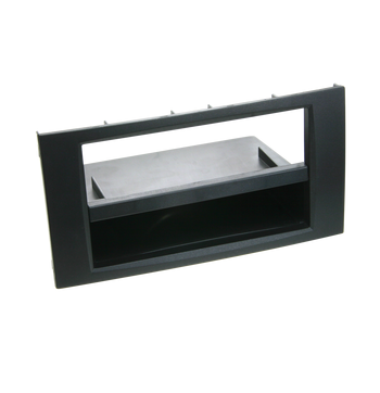 ACV 281114-08-1 1-DIN facia plate with pocket Ford black 100622 image