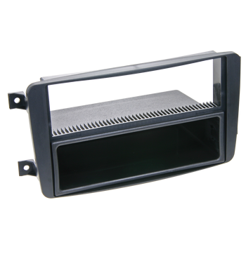ACV 281190-02 1-DIN facia plate with pocket Mercedes black image