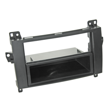 ACV 281190-18 2-DIN facia plate with pocket Mercedes black image
