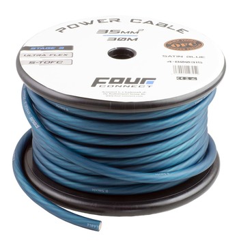 FOUR Connect 4-800315 STAGE3 35mm2 Satin Blue S-TOFC virtakaapeli kuva