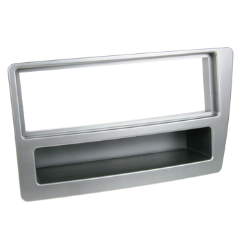 ACV 1-DIN facia plate with pocket Honda Civic 01/2004   silver 100631 image