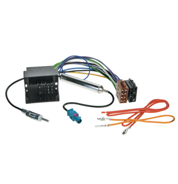 ACV 1324-46 ISO Adapter cable Audi/Seat/Skoda/VW Quadlock - FakraDIN image