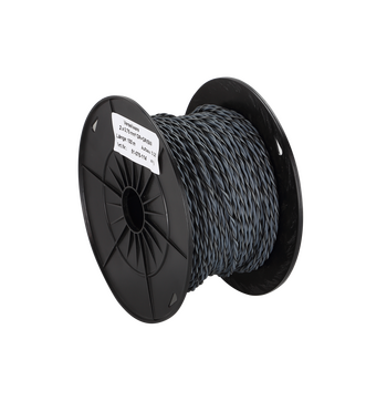 ACV Kaiutinkaapeli twisted 2x0.75mm² harmaa/harmaa-musta 100m kuva